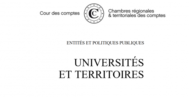 Rapport de la Cour des Comptes - Universités & territoires